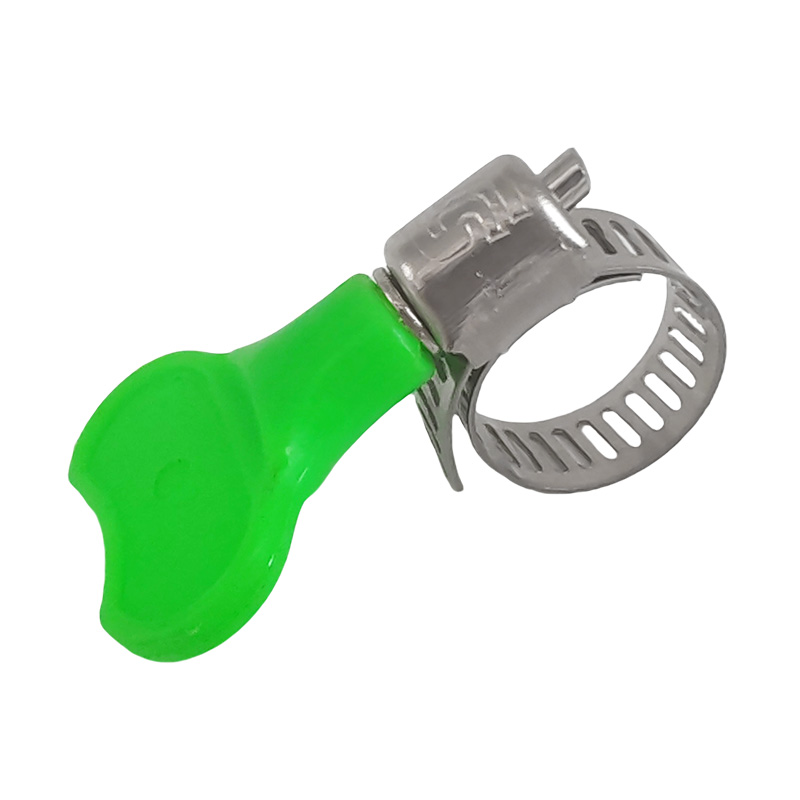 American Type Hose Clamp with Plastic Handle
