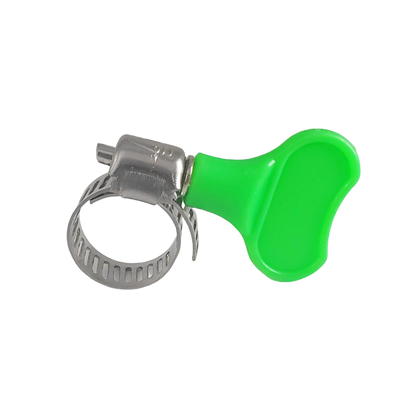 American Type Hose Clamp with Plastic Handle