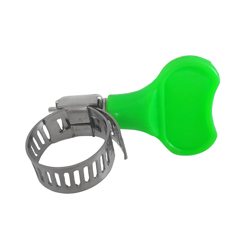 American Type Hose Clamp with Plastic Handle