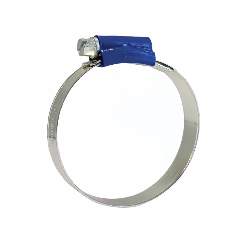 British Type Hose Clamp with Blue Head