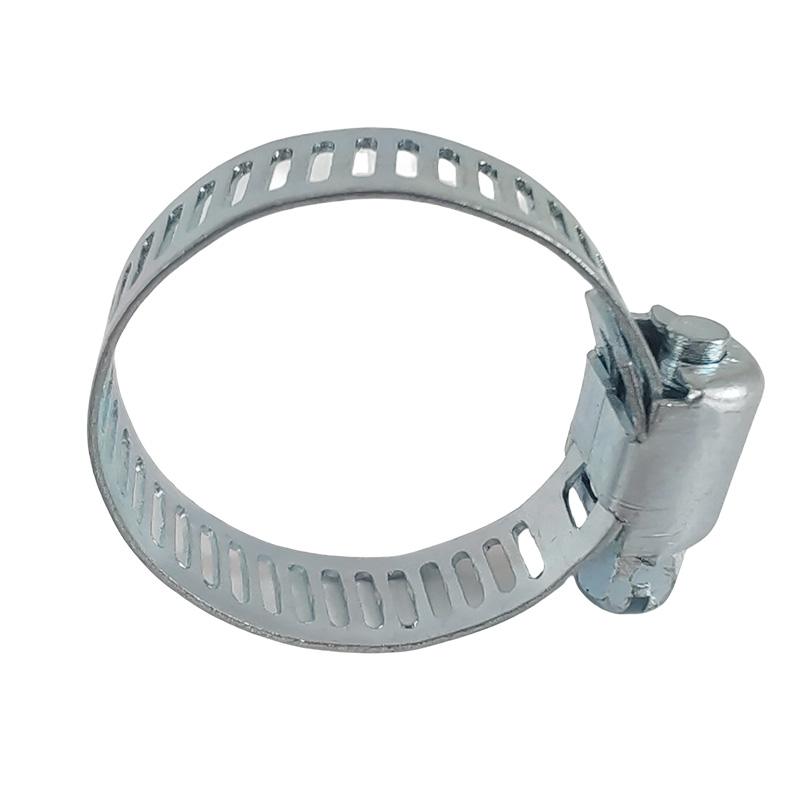 8mm W1 Worm Drive Hose Clamp with Flat Screw