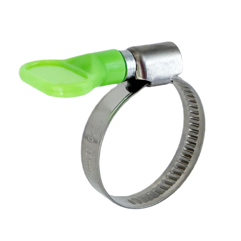 German Type Hose Clamp with Plastic Handle