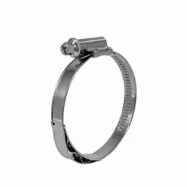 9 12UDGTS Worm Drive Hose Clamp With Spring